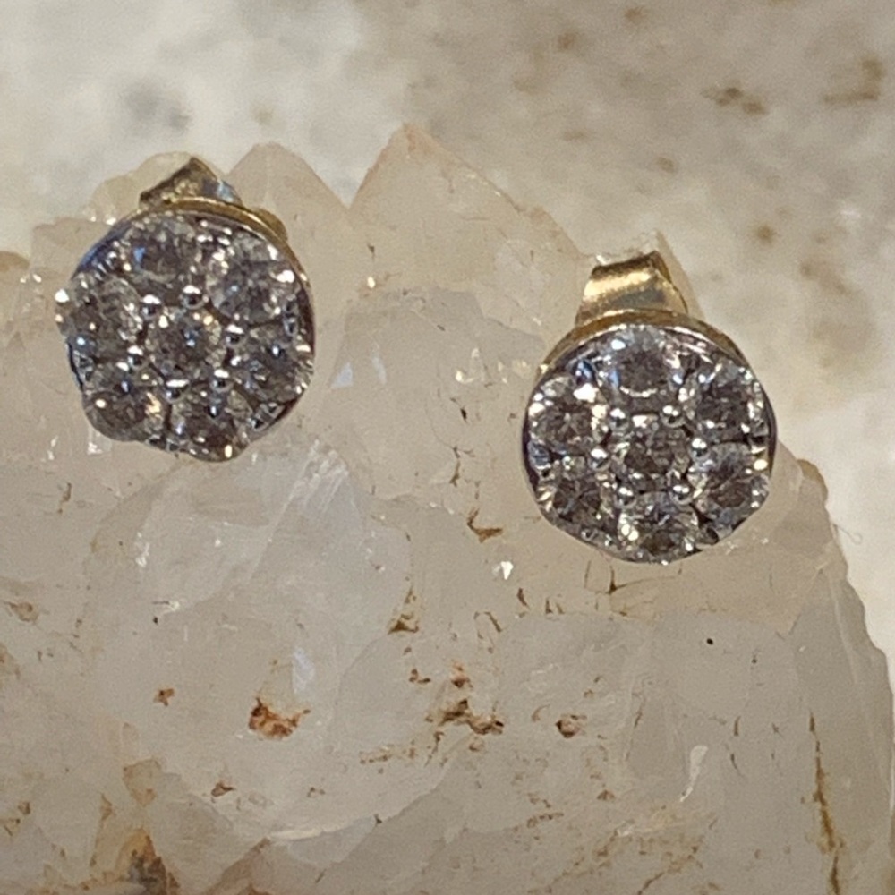 1 carat Diamond Earrings